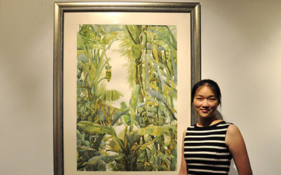 JI Student Shows Artwork at National Exhibition