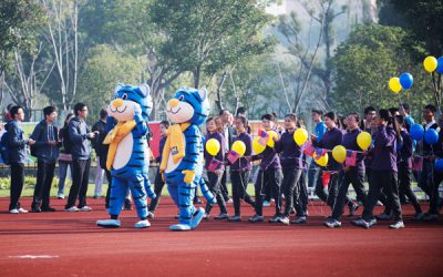 Innovative JI Marching Steals Spotlight at SJTU Game