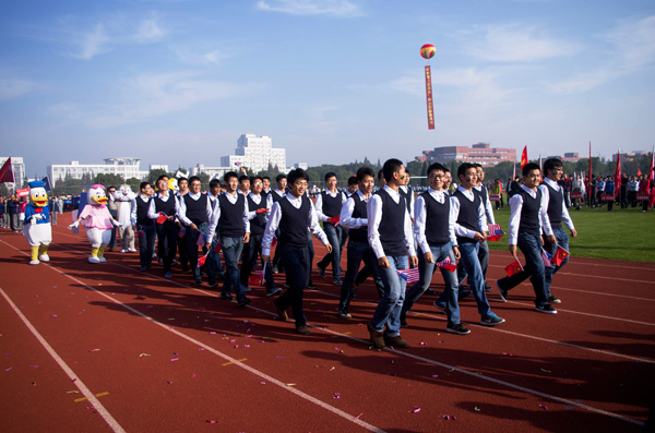 表演《棍舞王朝》