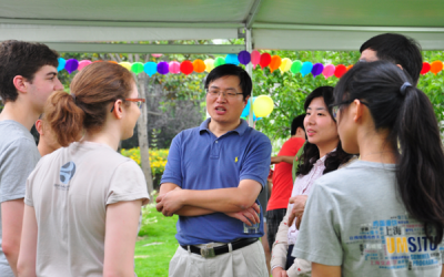 交大密西根学院首届交流生午餐会举行