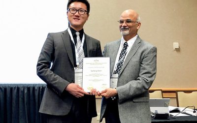 Professor Yanfeng Shen wins IMECE Best Paper Award