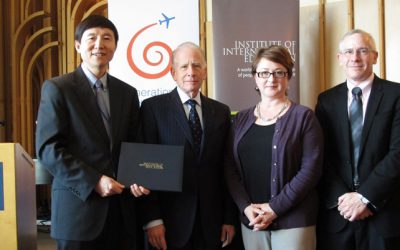 JI Receives Andrew Heiskell Award, Highest Honor in International Education