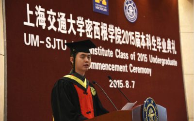 Valedictorian speech by Fangzhou Xia at 2015 JI Commencement