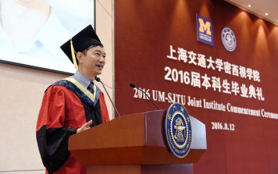 2016 JI commencement speech by Mr. James Mi