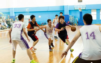JI Meets Shanghai NYU for Friendship Basketball Game