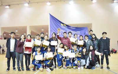 JI woman basketball team again wins SJTU "Freshman Cup"  championship