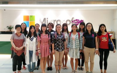 JI women engineers visit Microsoft