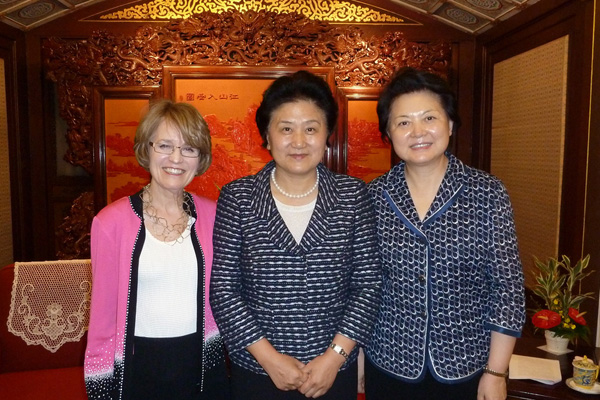 Chinese Vice Premier Yandong Liu met leaders from two universities, and stated that she’ll pay high attention to the development of the Joint Institute.