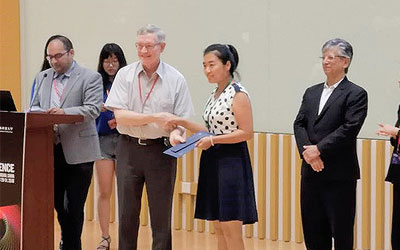 JI student wins Best Poster Award at ACS symposium