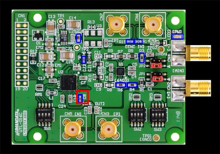 Fig. 1 Image sample of PCB board during inspection