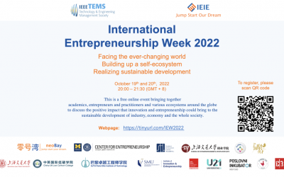 JI set to co-host International Entrepreneurship Week 2022