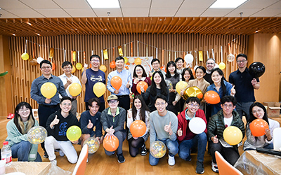 JI international students celebrate Thanksgiving with a big party on campus