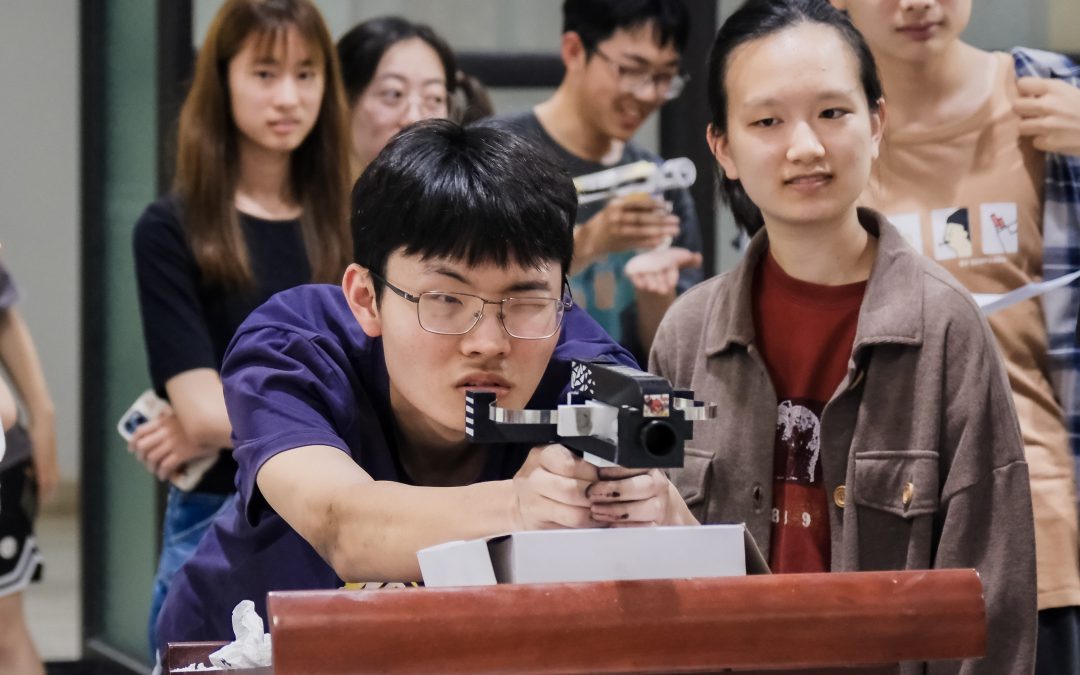 Shooting competition with self-made guns ignites passion for engineering