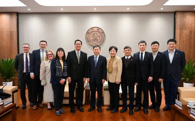 JI receives UM delegation led by President Santa Ono