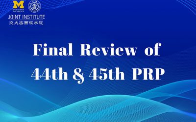 Final Review of 44th & 45th PRP