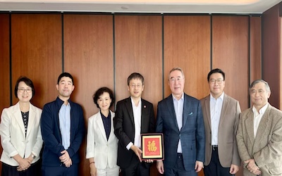 浦江国际学院院长一行赴港交流访问