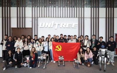 浦江国际学院学生第六党支部赴宇树科技交流学习